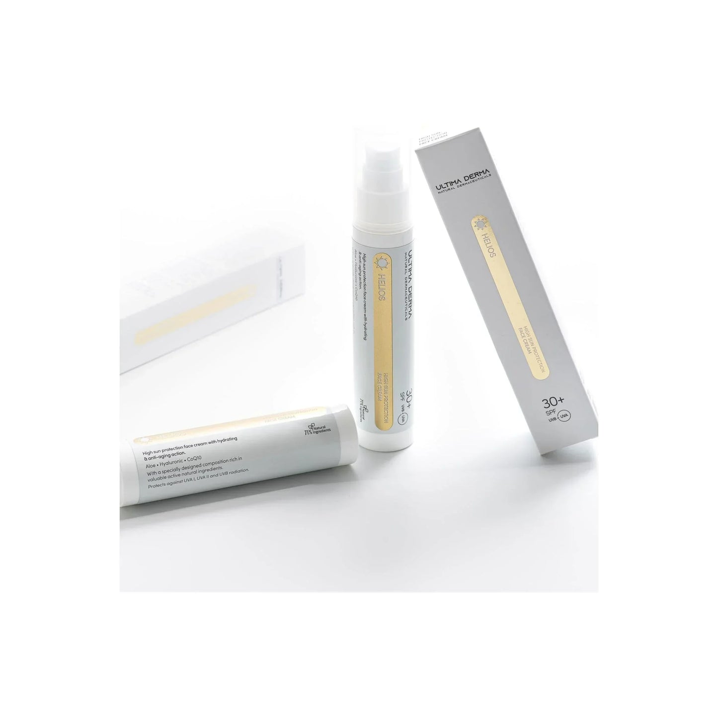 Ultima Derma - Helios Face Cream SPF30+ - GOLDFARMACI