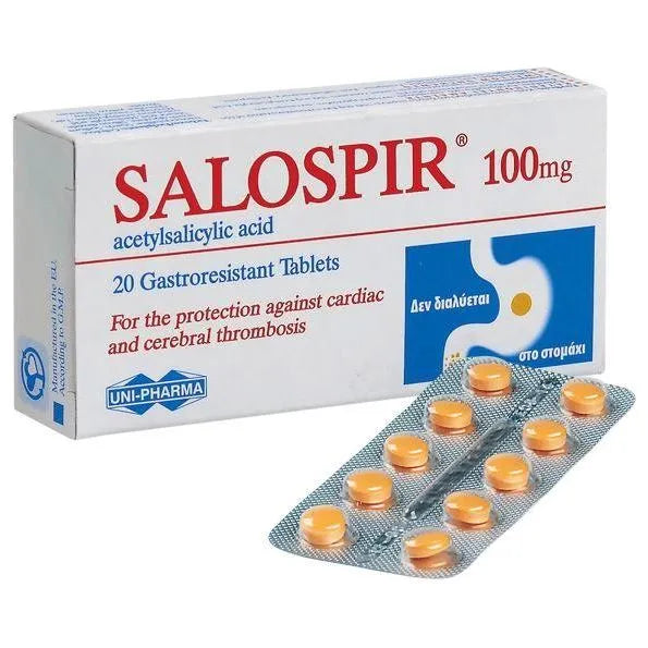 Uni-Pharma - Salospir 100 mg - GOLDFARMACI