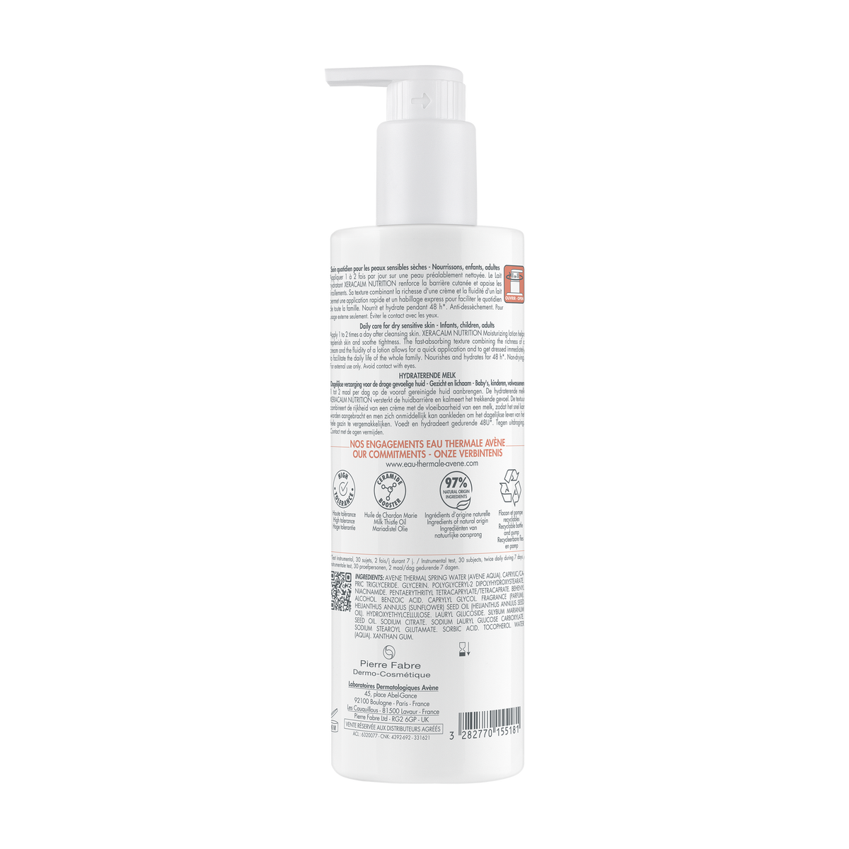 Avène XeraCalm Nutrition Moisturizing Lotion 400 ml