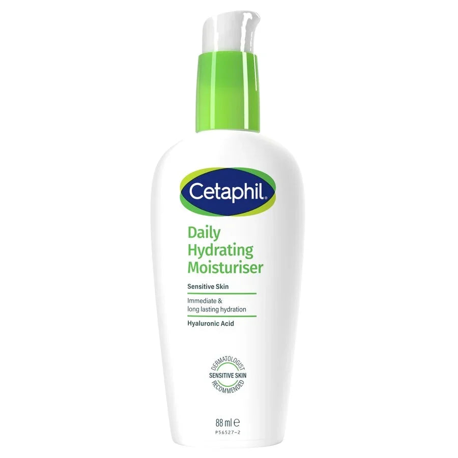 Shishe me pompë e hidratuesit Cetaphil Daily Hydrating me acid hialuronik, 88 ml