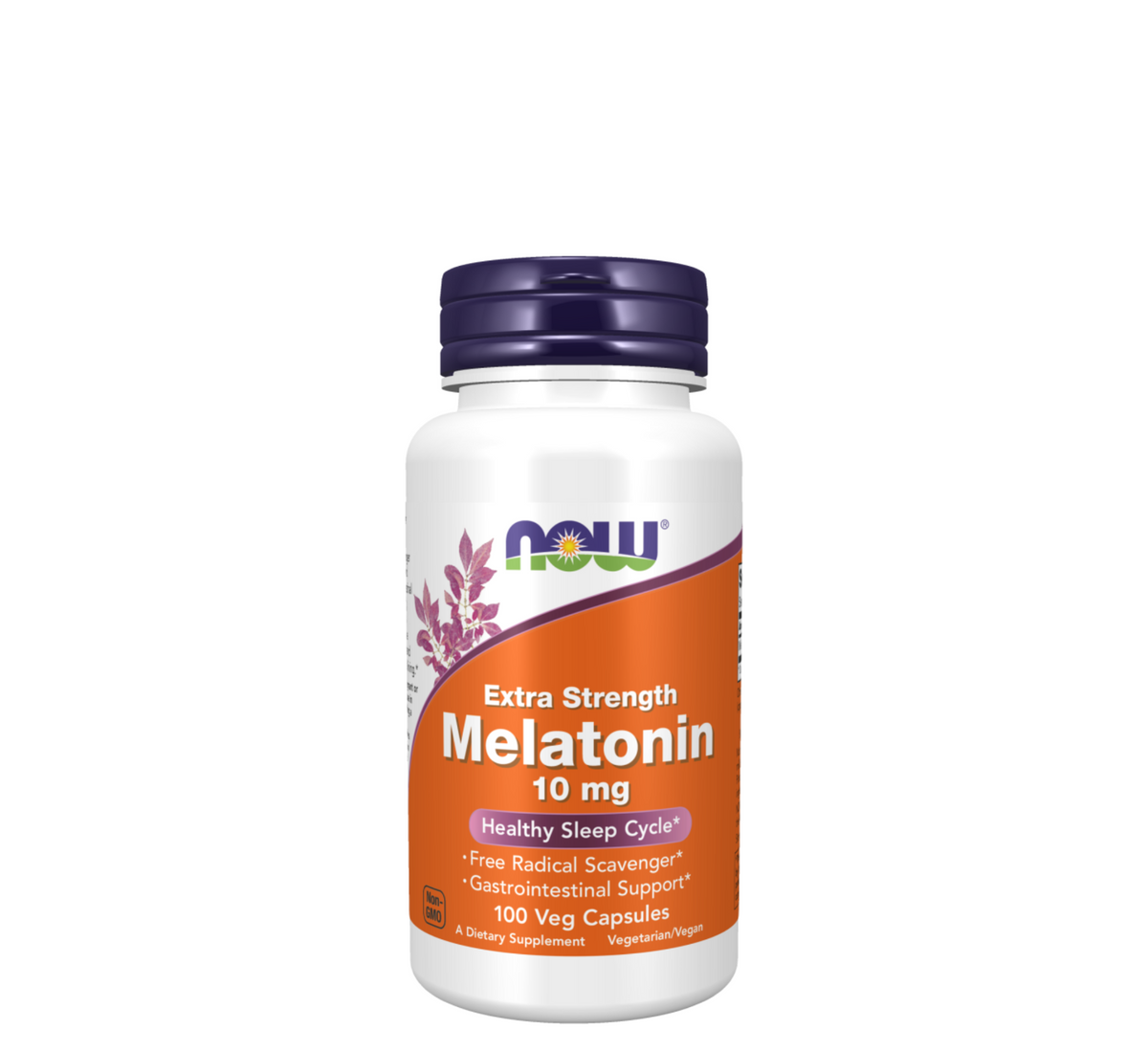 NOW Melatonin Extra Strength 10 mg – 100 Capsules - NOW Foods