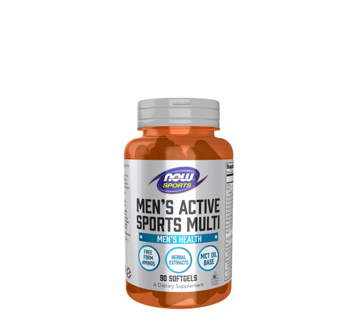NOW Men’s Active Sports Multi – 90 Softgels - NOW Foods