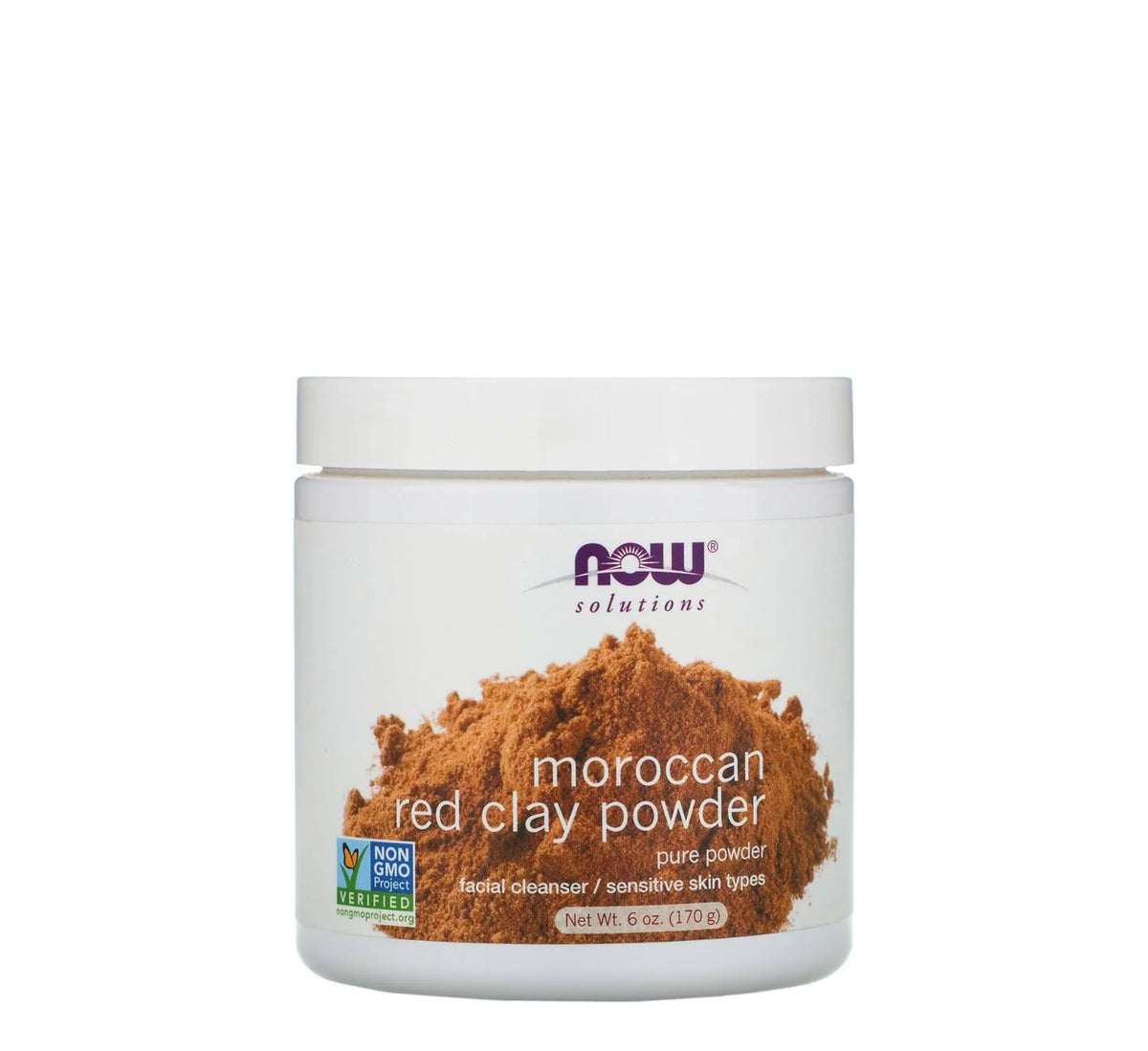 NOW - Moroccan Red Clay Powder - 170 g