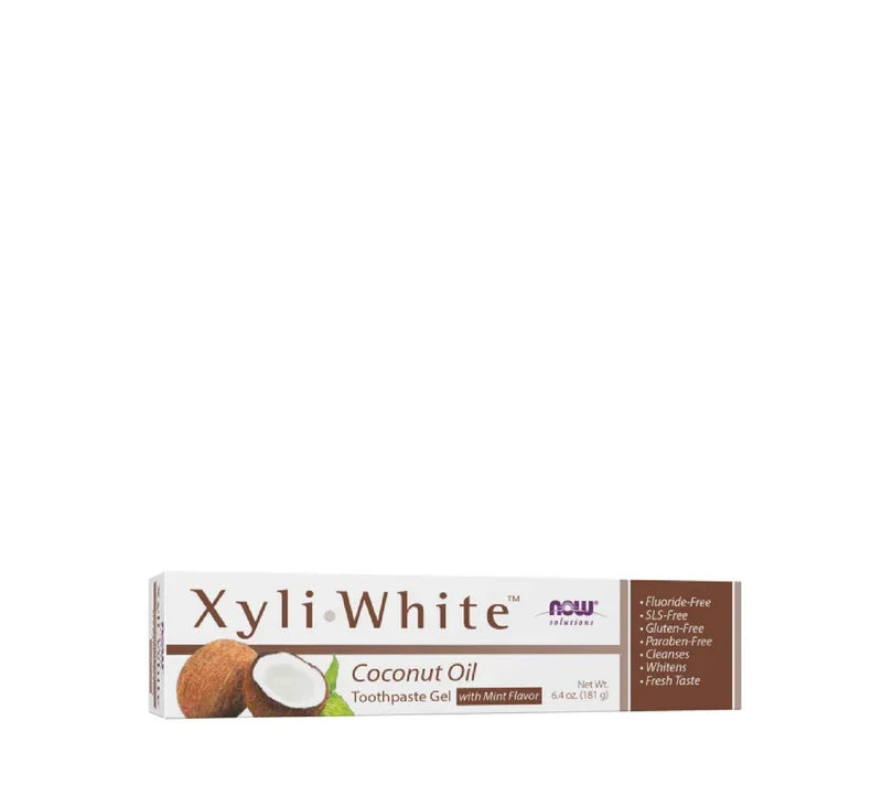 NOW - XyliWhite Coconut Oil Toothpaste Gel - 181 g