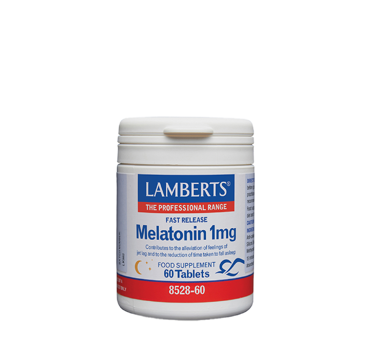 Lamberts Melatonin 1 mg, pack of 60 tablets