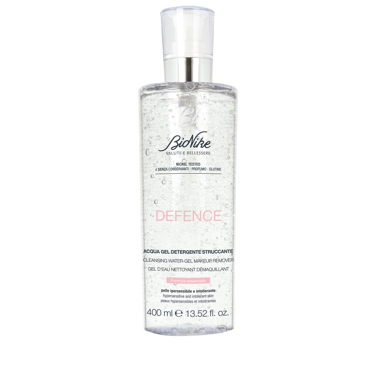 BioNike Defence Cleansing Water-Gel Makeup Remover 400 ml