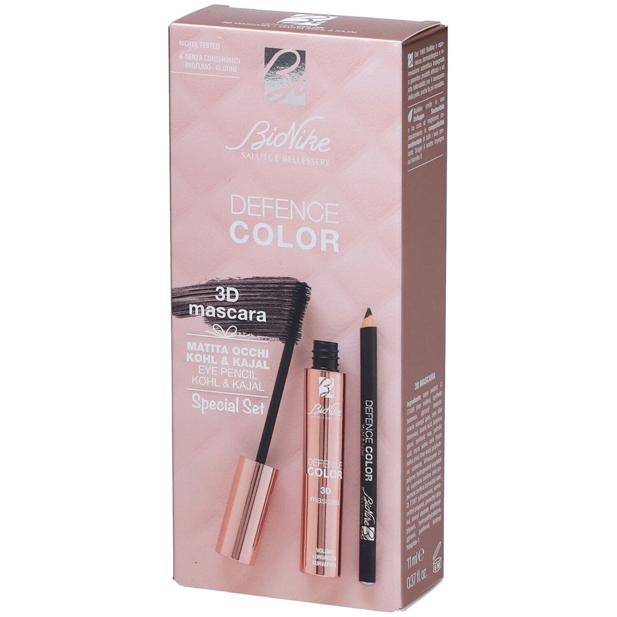 BioNike Defence Color Special Set with mascara and eye pencil