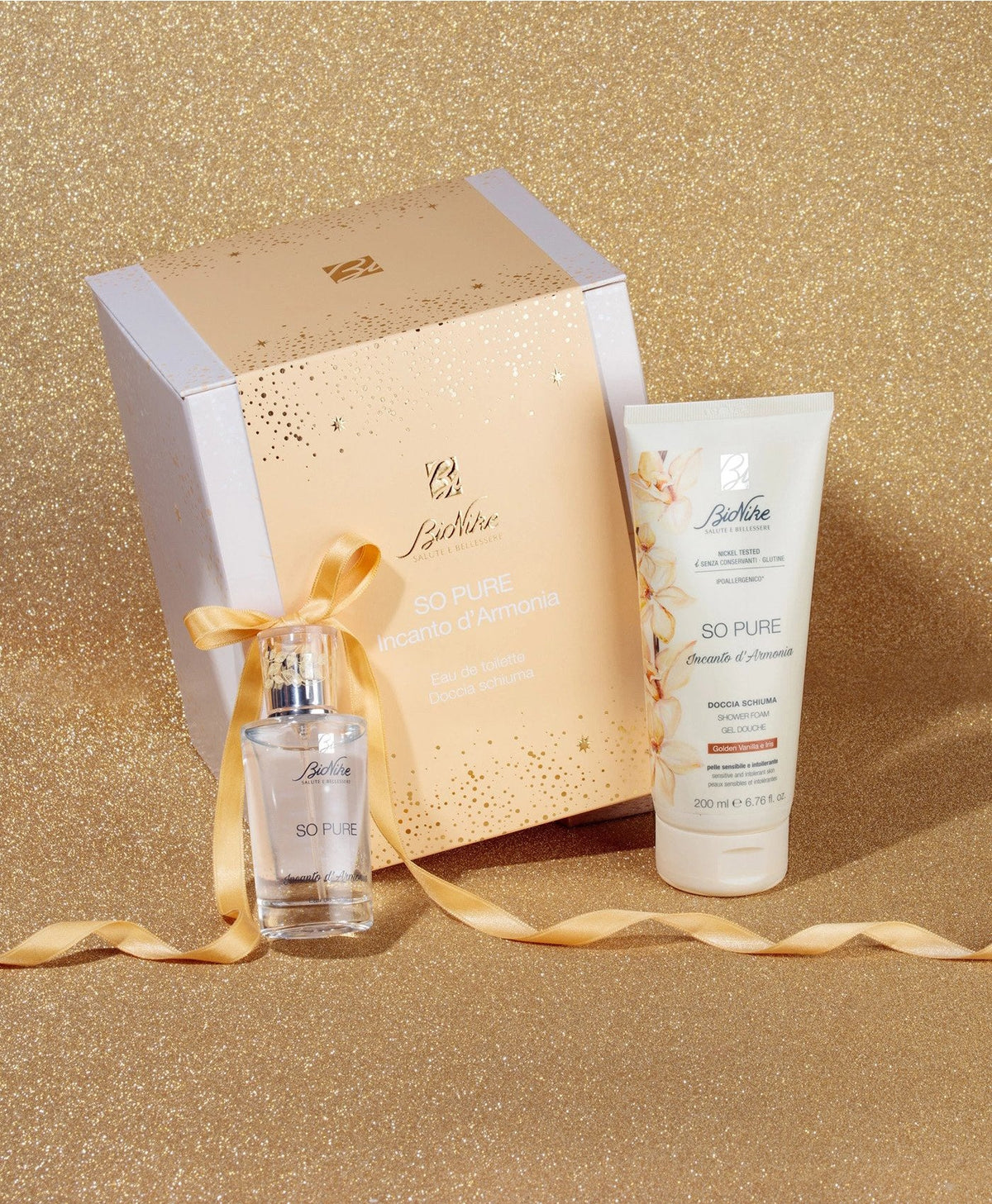 BioNike So Pure Incanto d’Armonia Gift Set with eau de toilette and shower foam