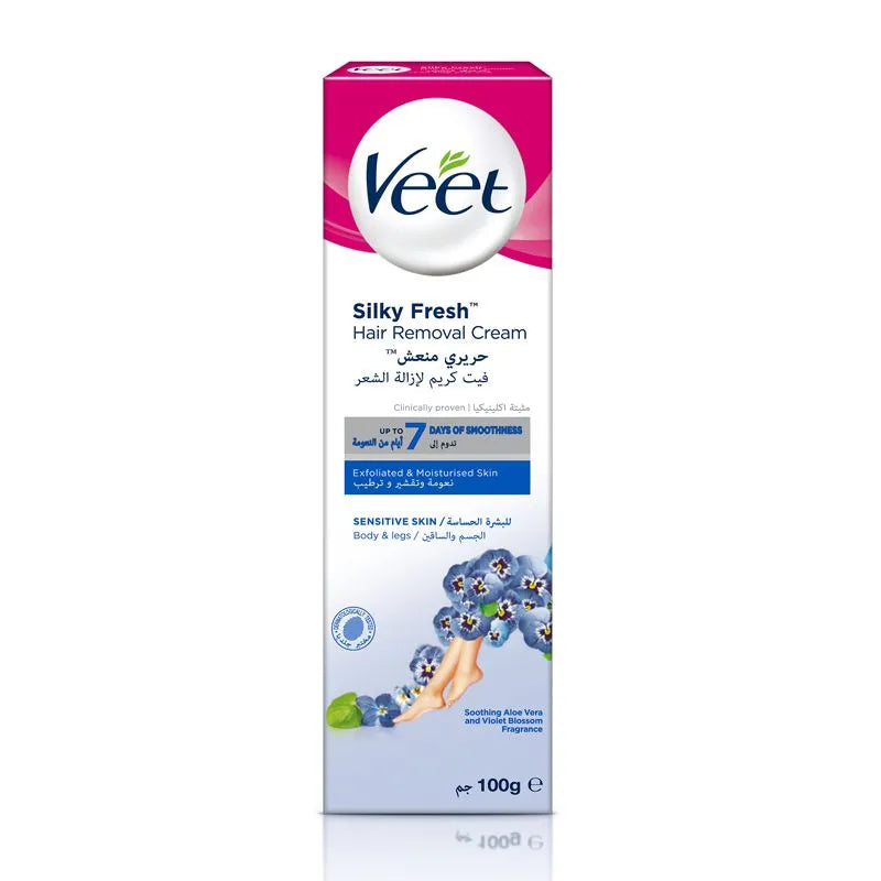 Veet - Hair Removal Cream for Sensitive Skin - GOLDFARMACI