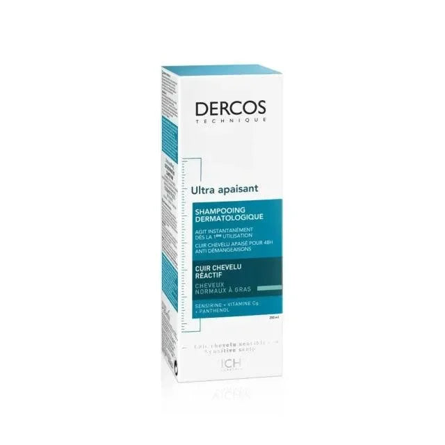 Vichy - Dercos Ultra-Soothing Shampoo Normal/Oily Hair - GOLDFARMACI