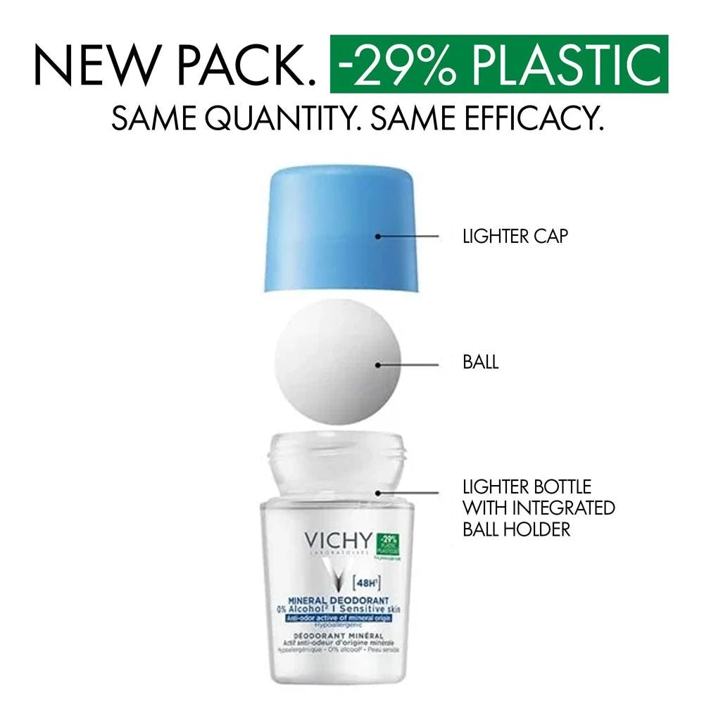 Vichy - Mineral 48H Tolerance Optimal Roll-On