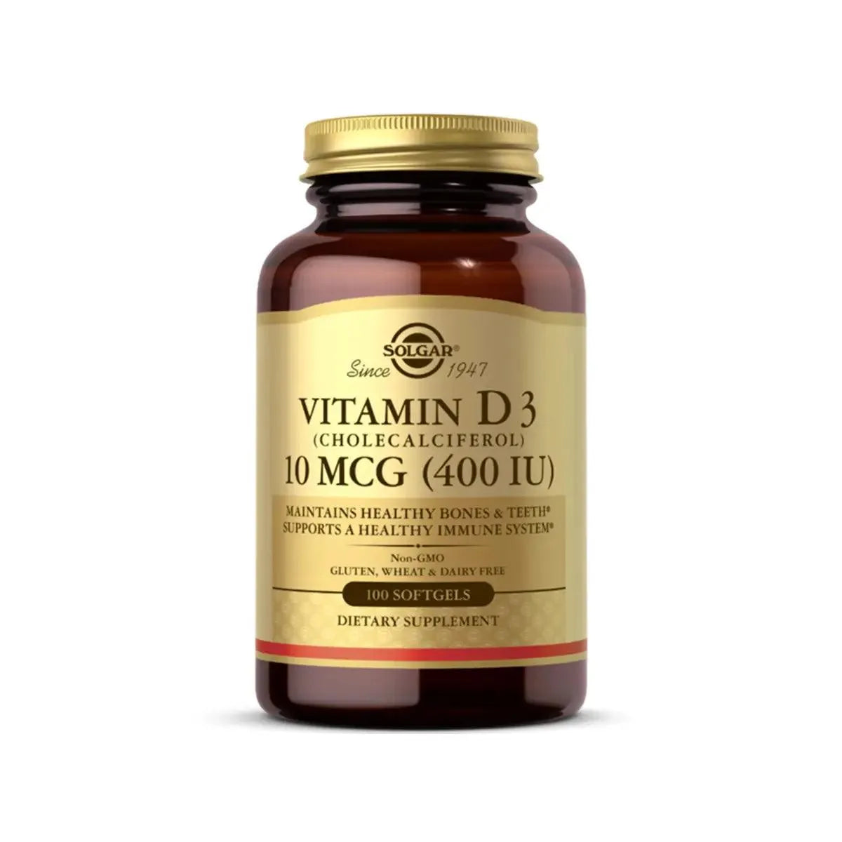 Solgar - Vitamin D3 400 IU - GOLDFARMACI