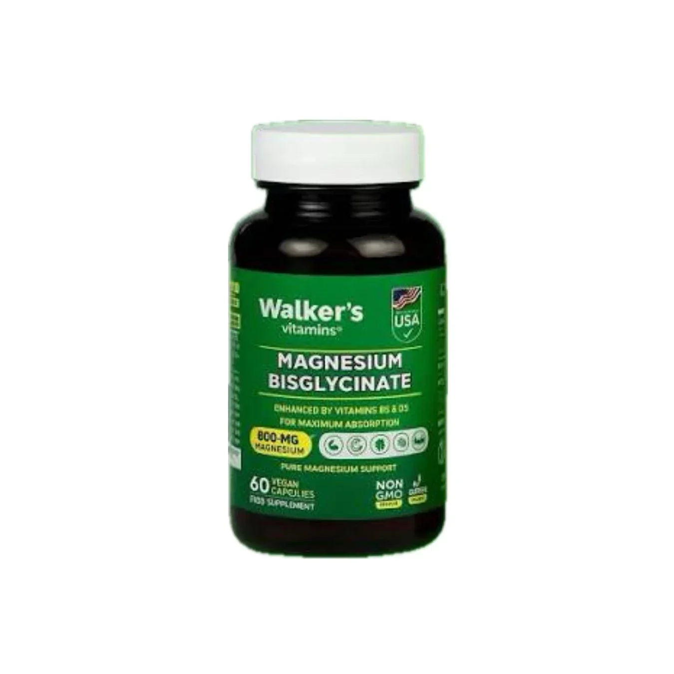 Walker’s Vitamins - Magnesium Bisglycinate - GOLDFARMACI