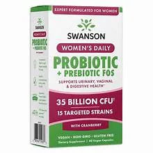 Swanson - Women’s Daily Probiotic + Prebiotic FOS