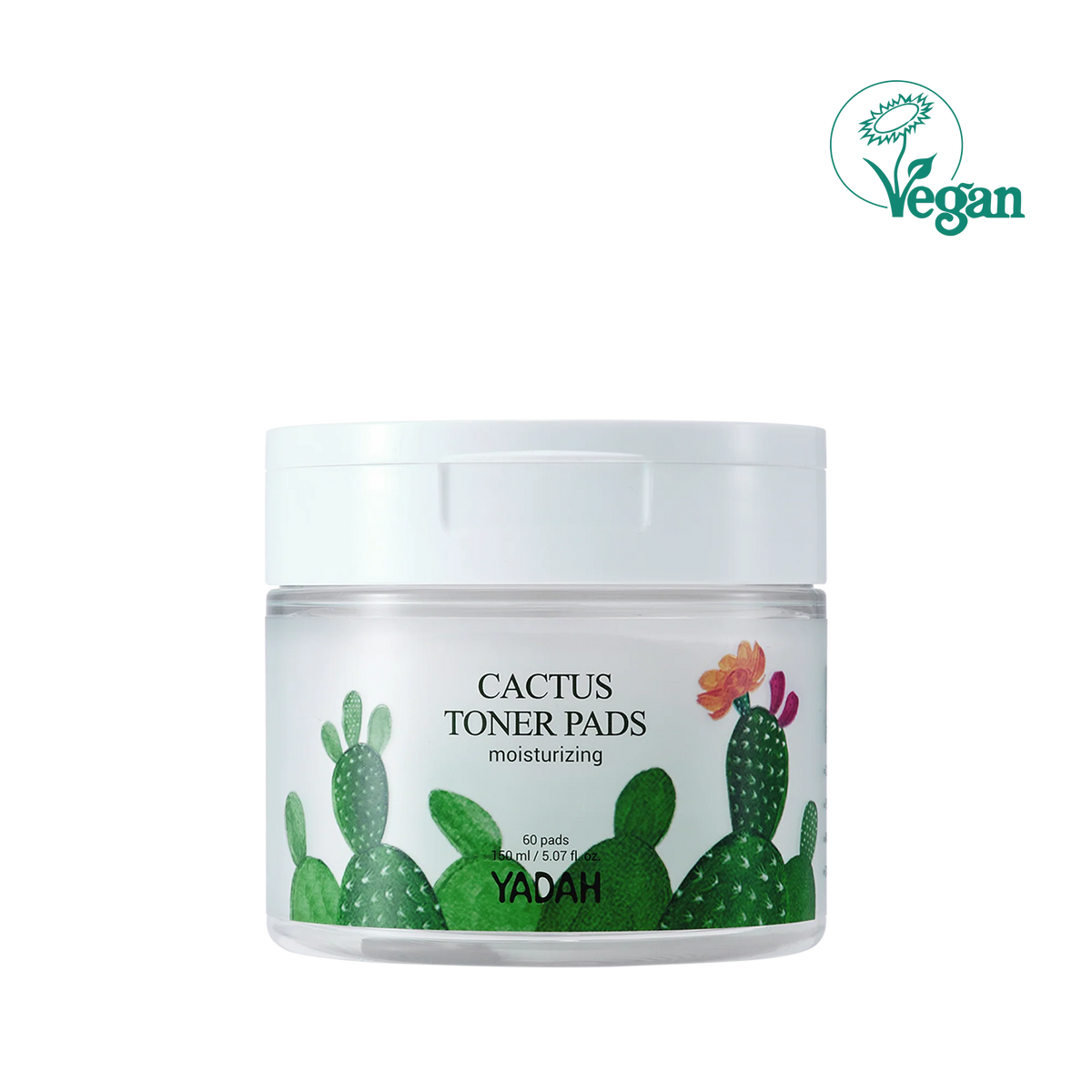 Yadah Cactus Toner Pads 60 pads 150 ml