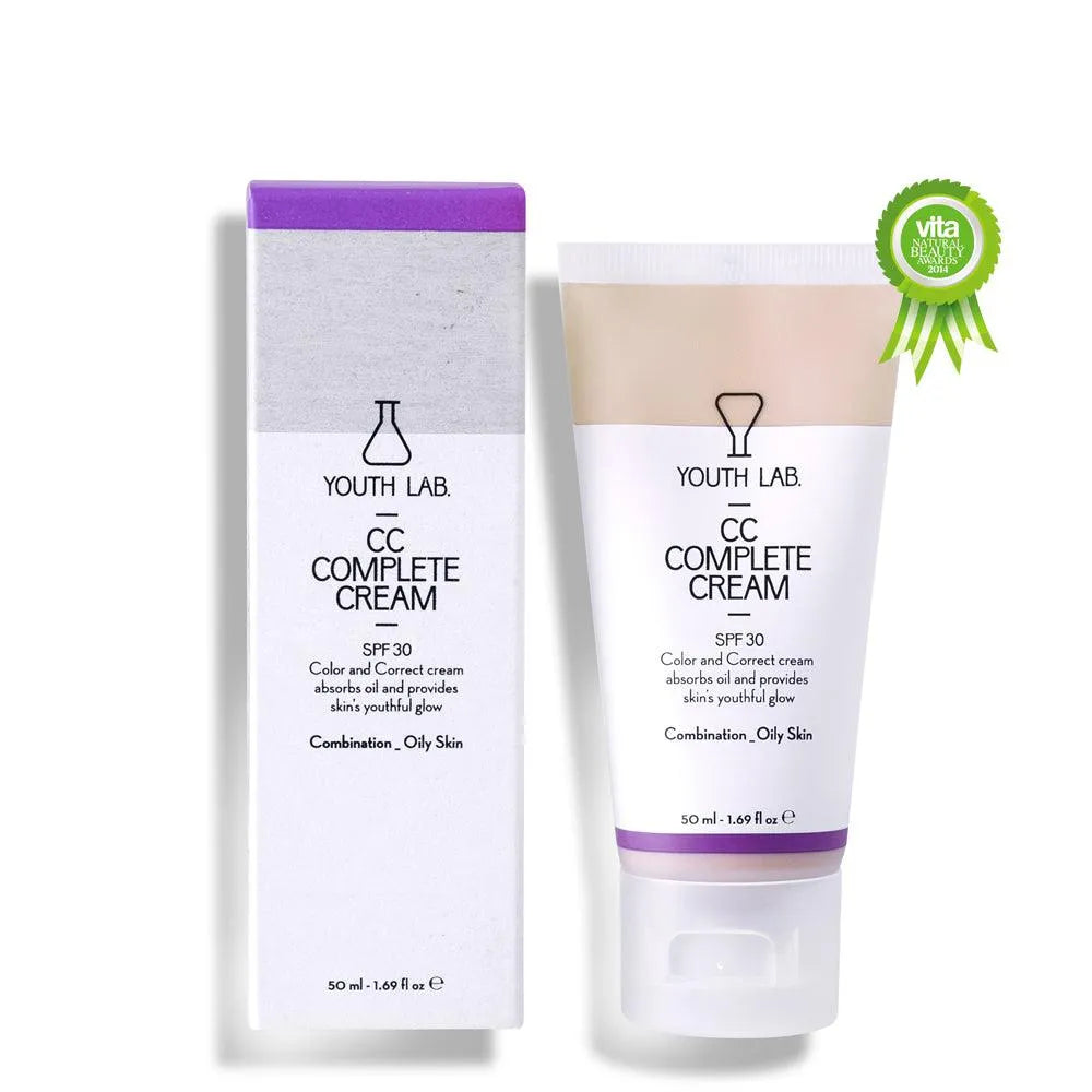 Youth Lab - CC Complete Cream Spf30 - Combination / Oily Skin - GOLDFARMACI