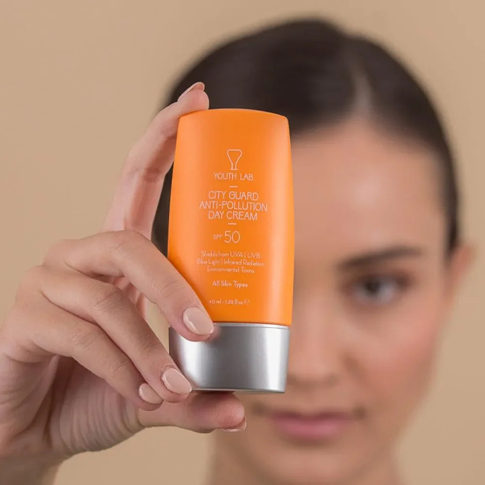 Youth Lab - City Guard Anti-Pollution Day Cream SPF 50 - All Skin Types - GOLDFARMACI