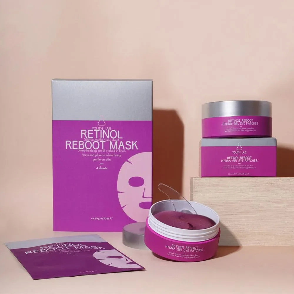 Youth Lab - Retinol Reboot Hydra-Gel Eye Patches 30 pairs / 60 patches - GOLDFARMACI