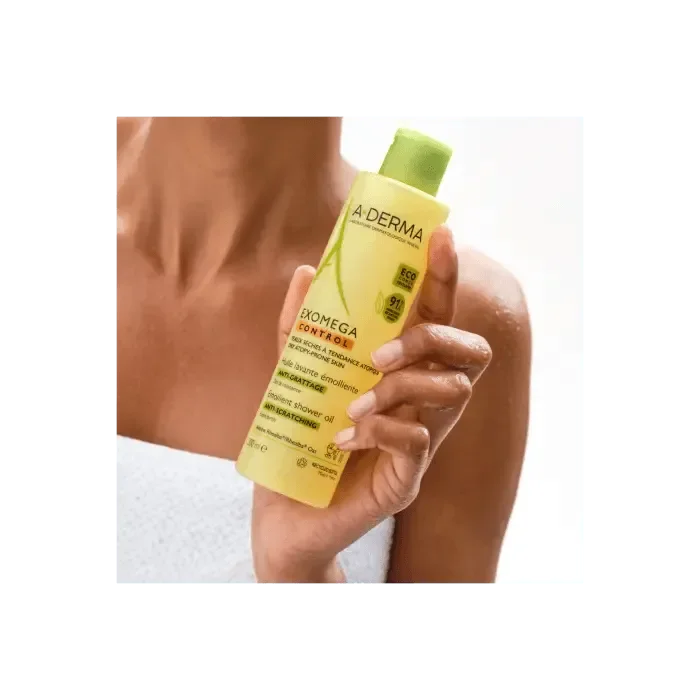 A-Derma - Exomega Control Emollient Cleansing Oil - GOLDFARMACI