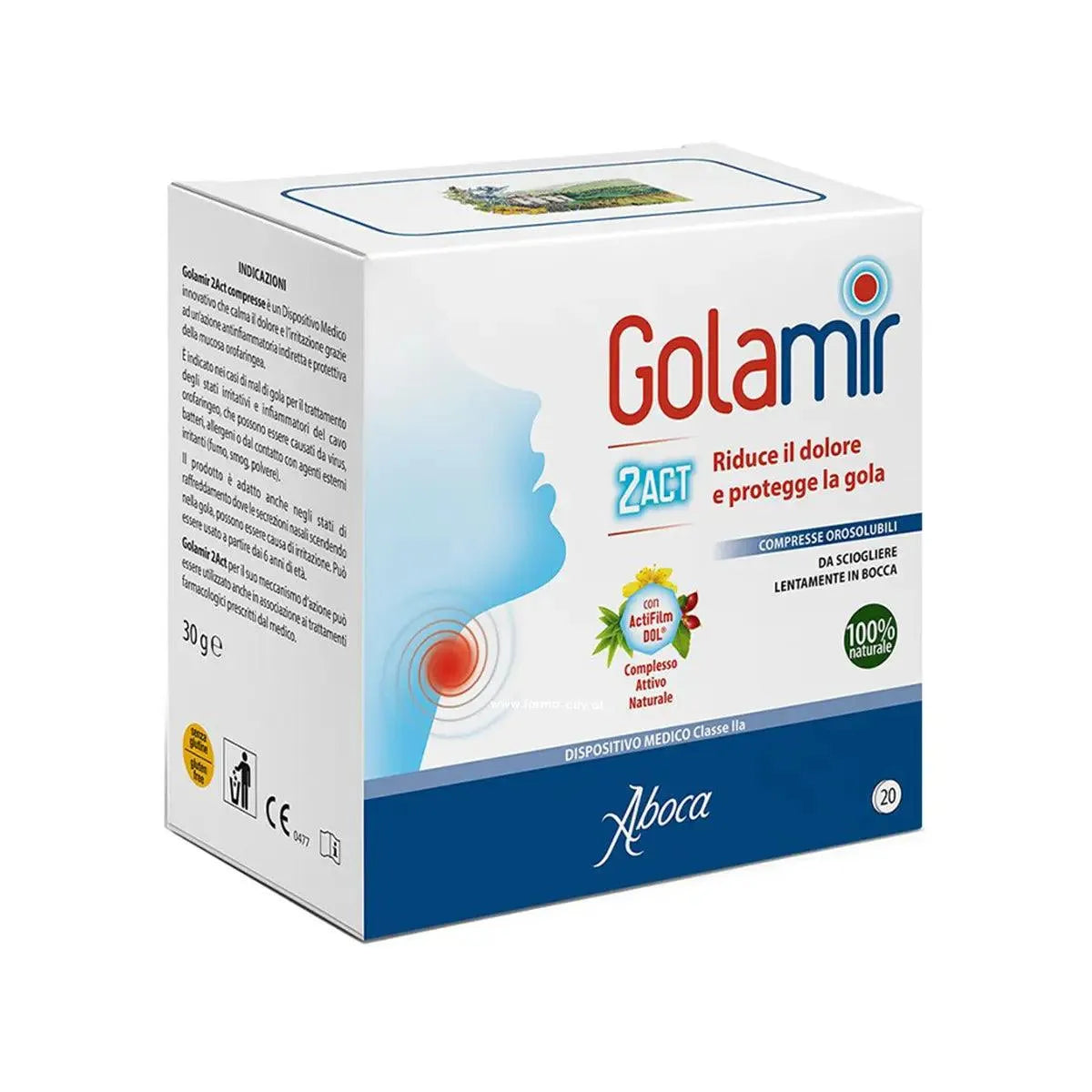 Aboca - Golamir 2Act compresse 20tabs - GOLDFARMACI