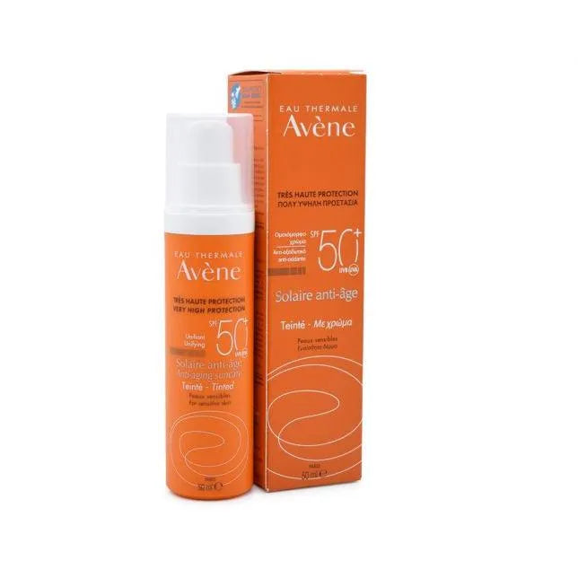 Avène - Anti-Age Suncare Tinted SPF50+ - GOLDFARMACI