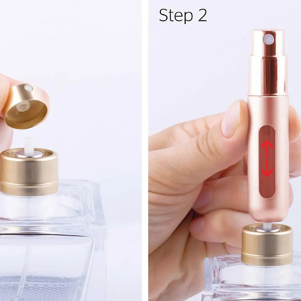 Brushworks - HD Perfume Travel Atomiser - GOLDFARMACI