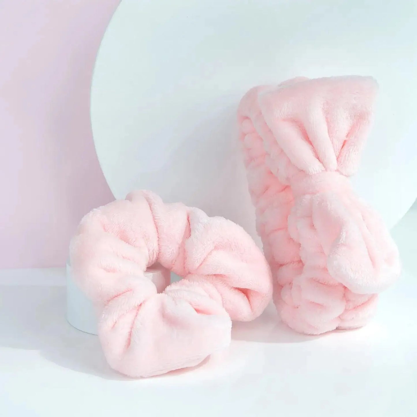 Brushworks - Makeup Headband and Scrunchie Set - GOLDFARMACI