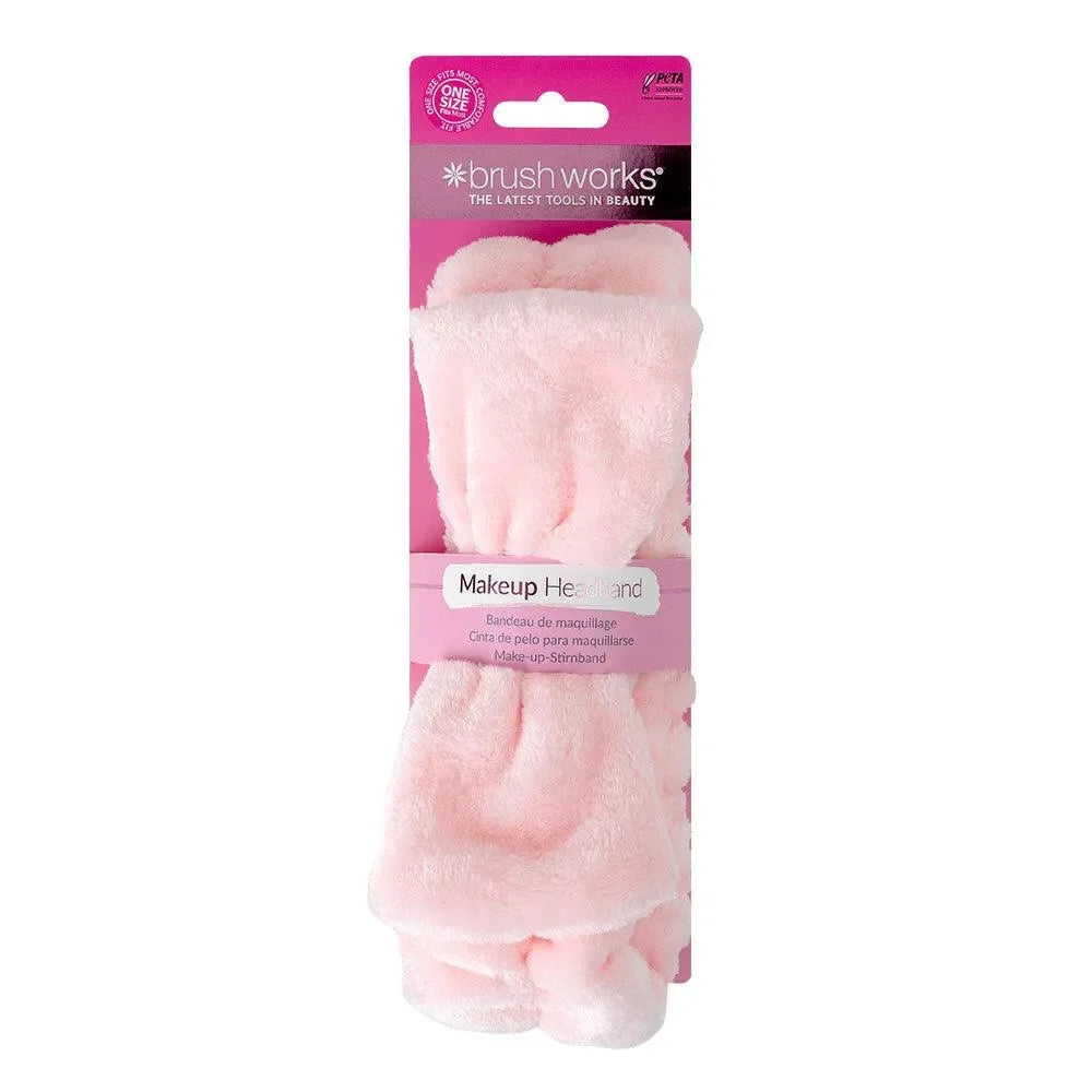 Brushworks - Makeup Headband (Pink) - GOLDFARMACI