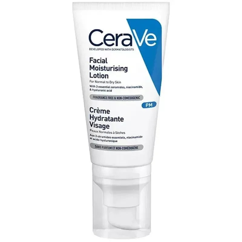 CeraVe Facial Moisturising Lotion PM for normal to dry skin with pump dispenser