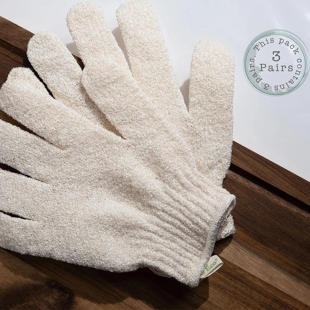 Exfoliating Gloves 3 Pack - GOLDFARMACI