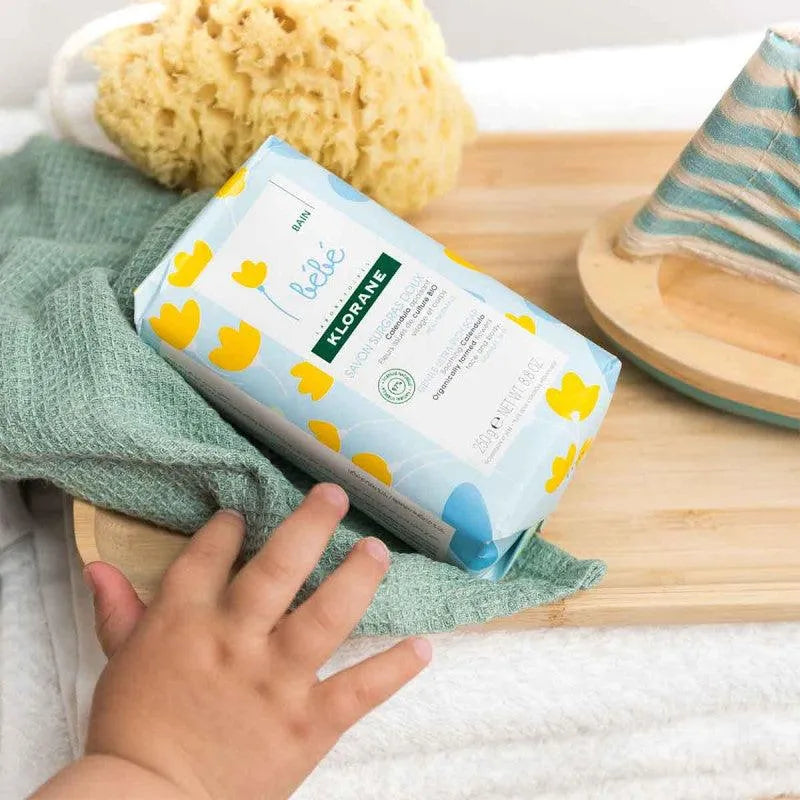 Klorane - Baby - Mild Surgras Soap - GOLDFARMACI