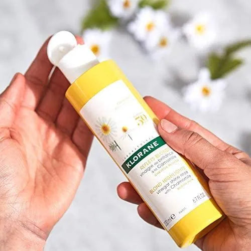 Klorane - Blond Highlights Vinegar Shine Rinse with Chamomile - GOLDFARMACI