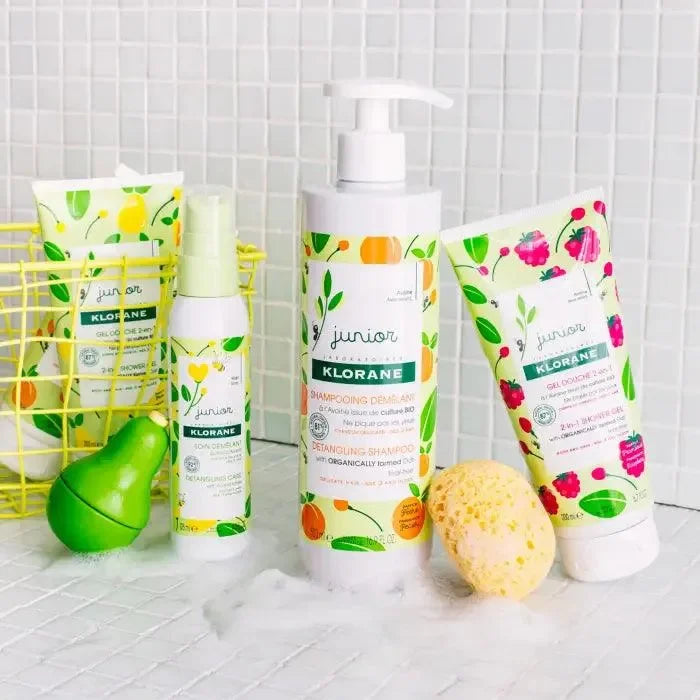 Klorane - Junior - Shower Gel - Raspberry 2-in-1 - GOLDFARMACI