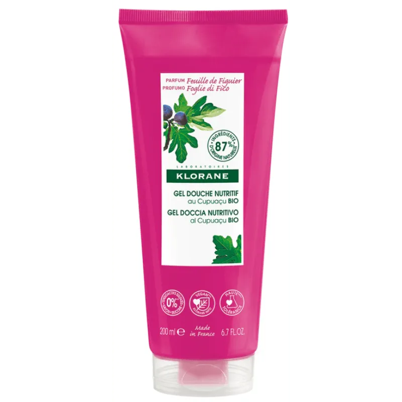 Klorane - Shower gel - Fig leaf - GOLDFARMACI
