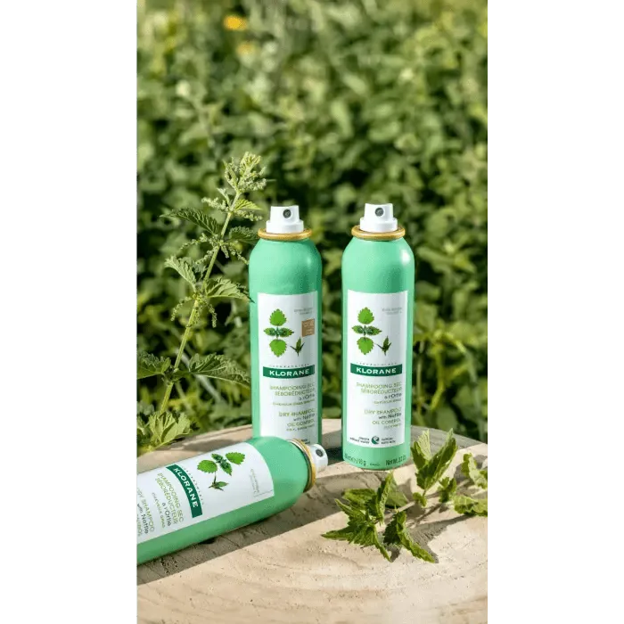 Klorane - Dry Shampoo with Nettle - Tinted - GOLDFARMACI