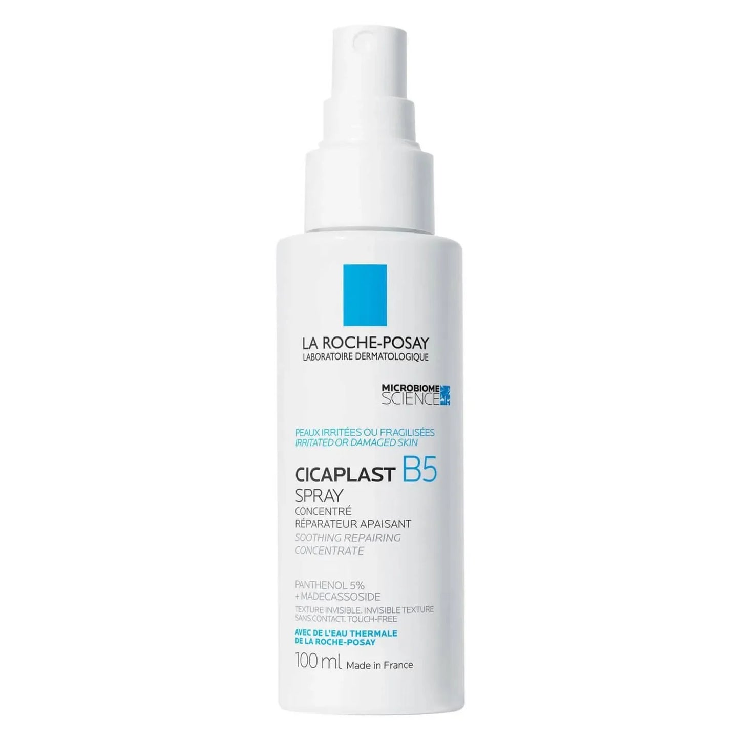 La Roche-Posay Cicaplast B5 soothing repairing spray for irritated skin, 100ml white bottle