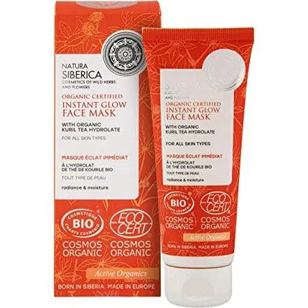 Natura Siberica - Instant Glow Face Mask for all skin types - GOLDFARMACI