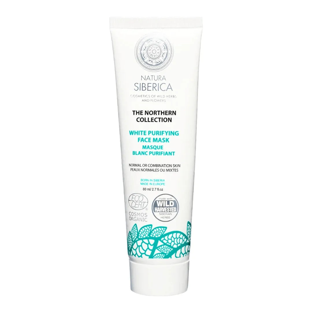 Natura Siberica - Northern Collection white Purifying Face Mask - GOLDFARMACI