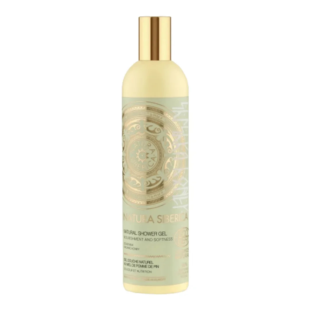 Natura Siberica - Shishka Honey Natural Shower Gel - GOLDFARMACI