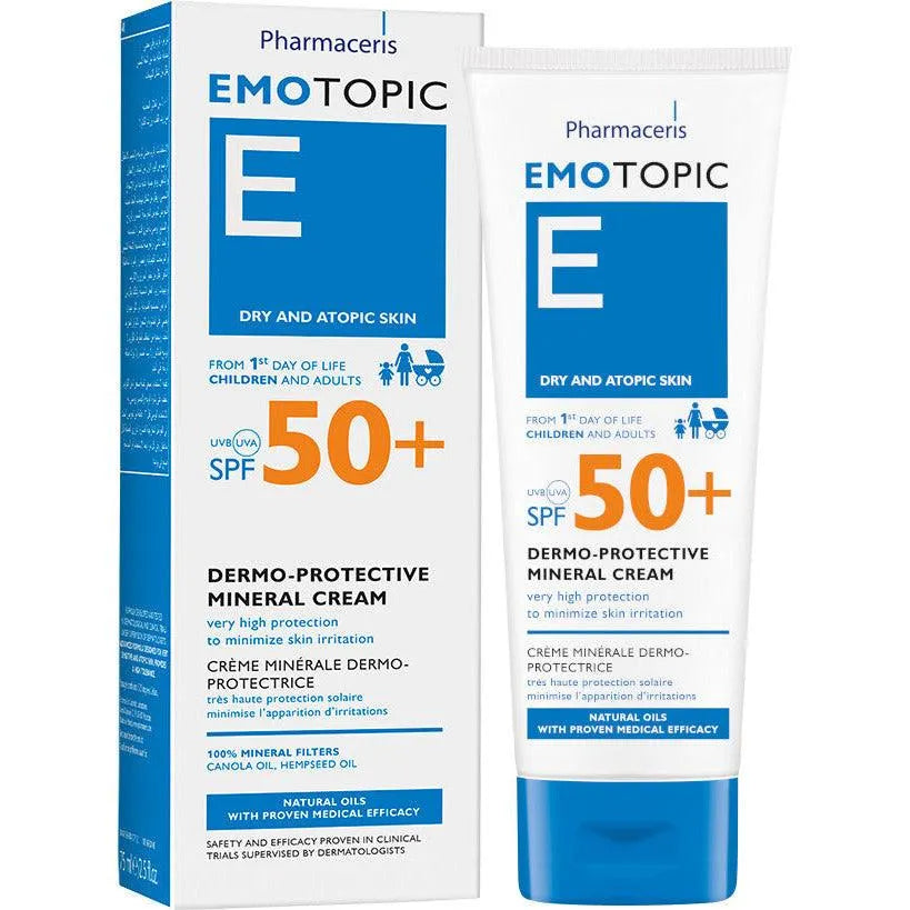 Pharmaceris - Emotopic - Dermo-Protective Mineral Cream SPF50+ - GOLDFARMACI