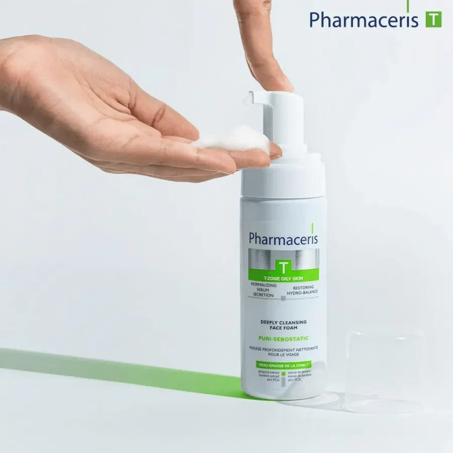 Pharmaceris - T-Line - Puri-Sebostatic Foam - GOLDFARMACI