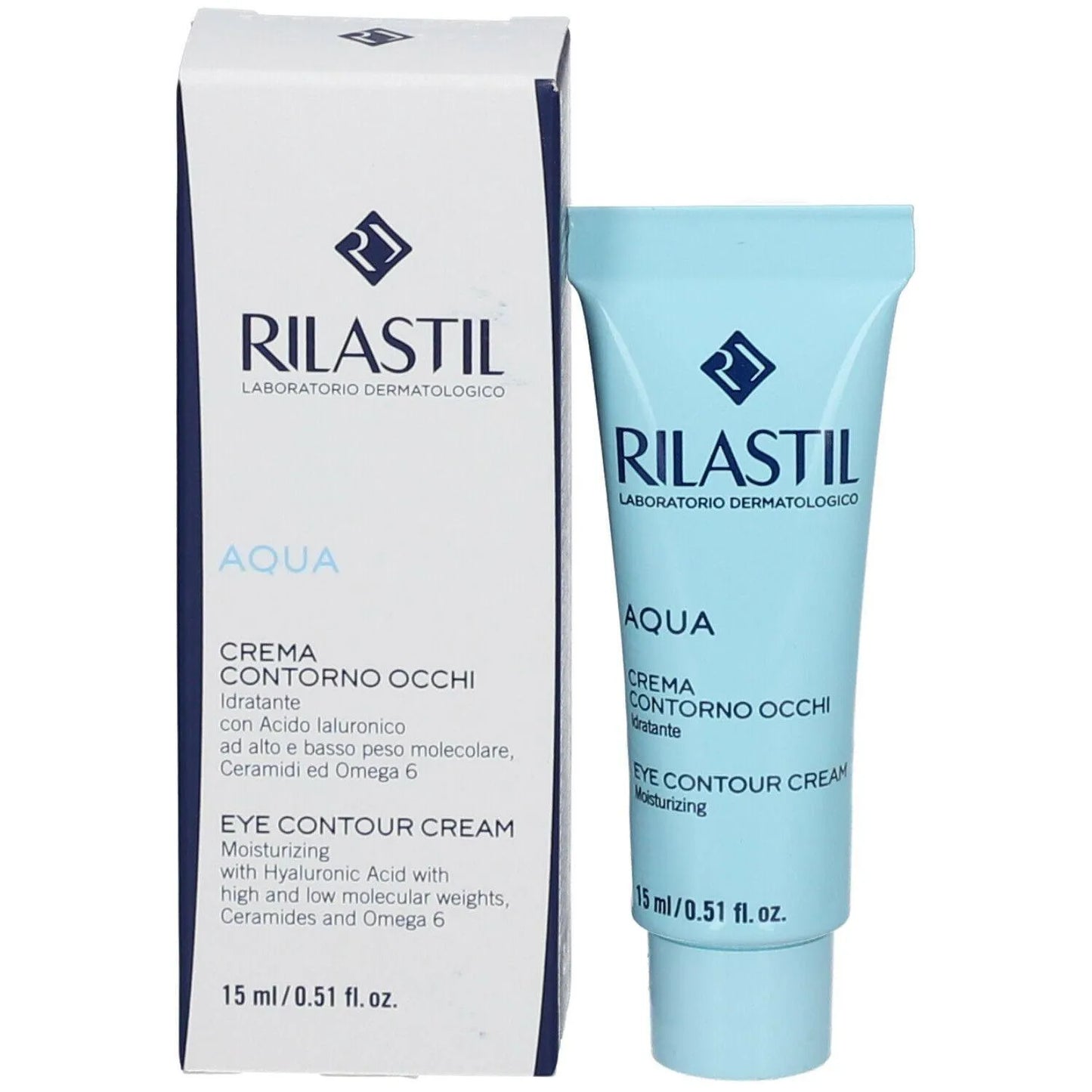 Rilastil - Aqua Eye Contour Cream - GOLDFARMACI