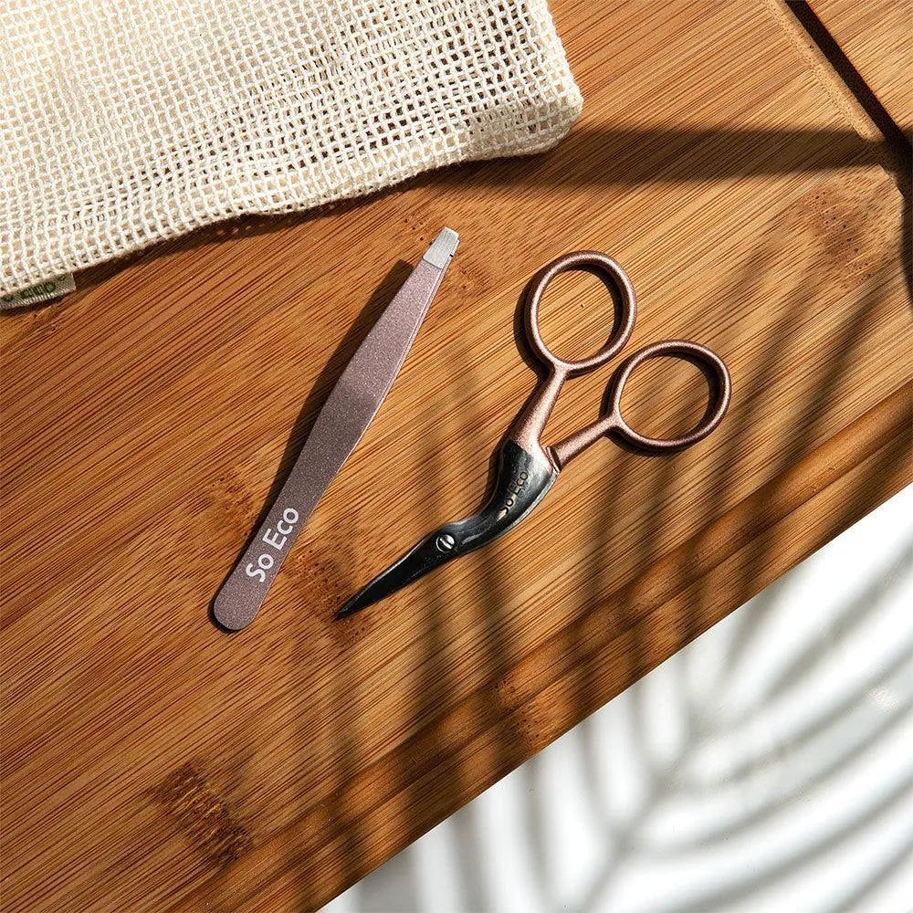 So-Eco - Shaping Brow Scissor & Tweezer - GOLDFARMACI
