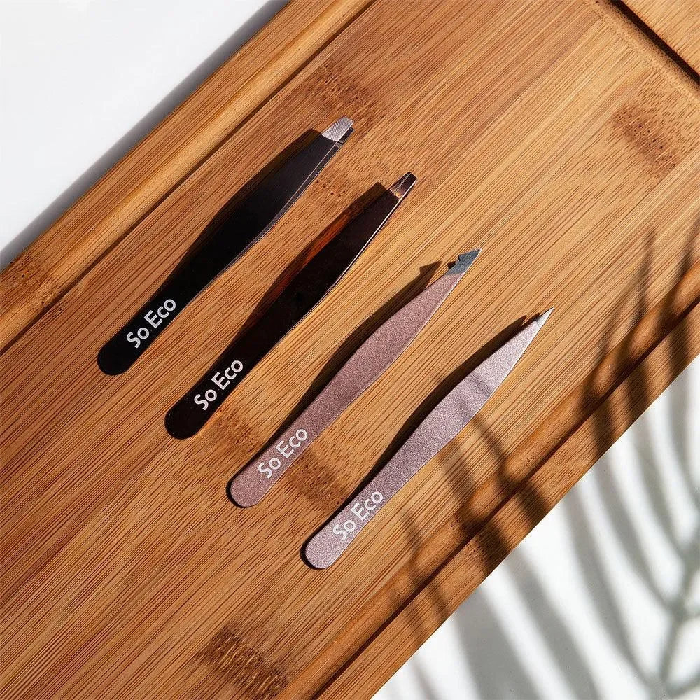 4-piece-tweezer-set-rose-gold-goldfarmaci-84165 - GOLDFARMACI