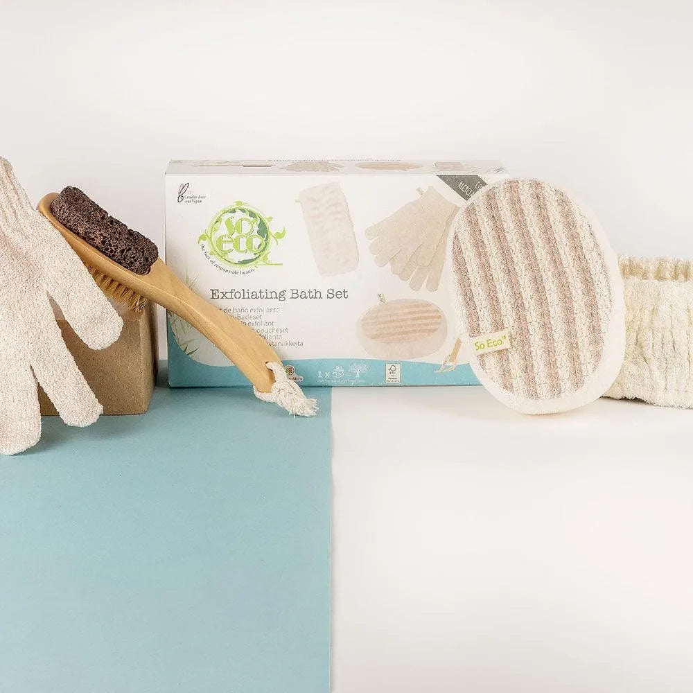 So-Eco - Exfoliating Bath Set - GOLDFARMACI