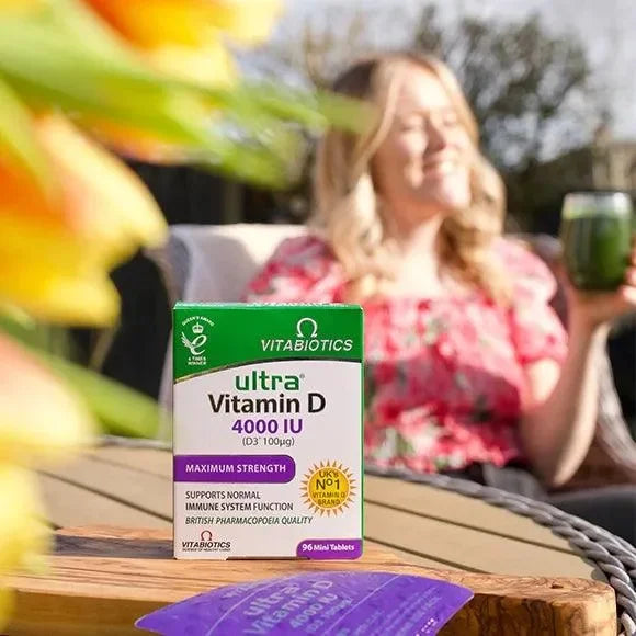 Vitabiotics - Ultra Vitamin D 4000IU 96Tabs - GOLDFARMACI