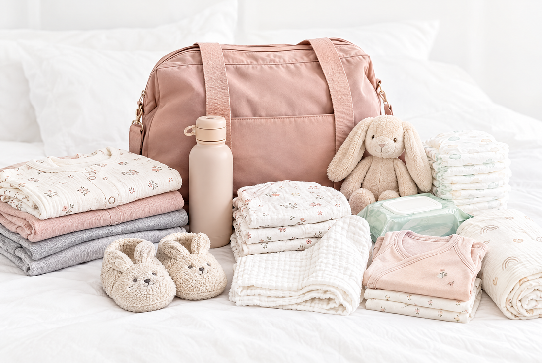 Hospital bag checklist for mom and baby