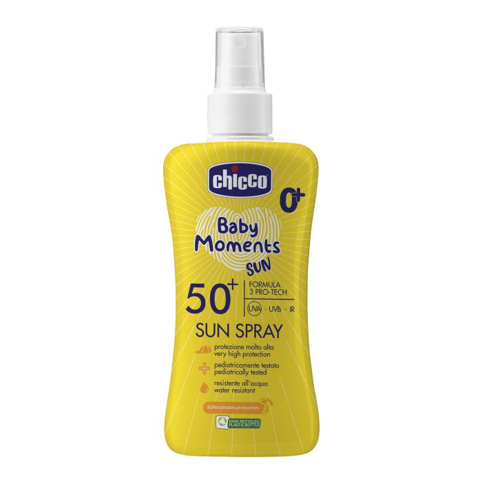 Chicco Baby Moments Sun Spray SPF50+ 150 ml - Halsa