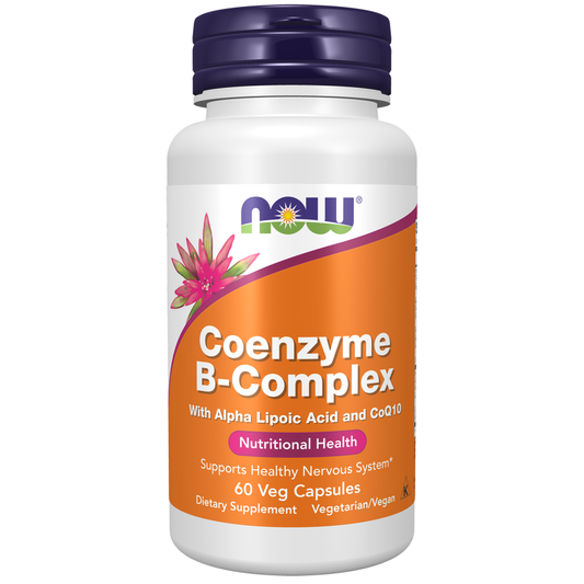 NOW Coenzyme B-Complex - 60 Veg Capsules