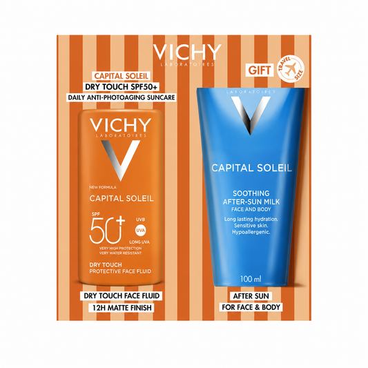 Vichy - Capital Soleil Dry Touch Face Sunscreen Cream SPF50+ Gift Set